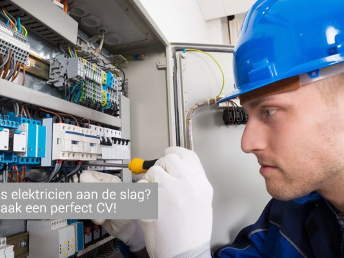 Voorbeeld Cv Elektromonteur Elektricien Gratis Downloaden